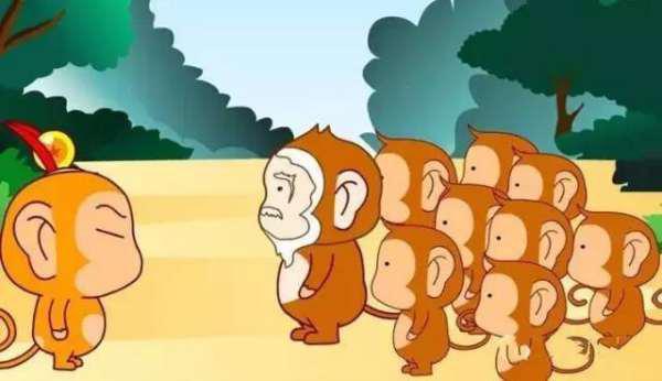 猴王吃瓜儿童故事